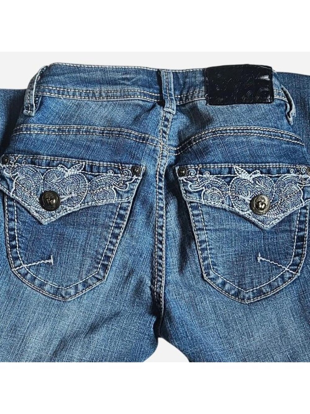 Apple Bottom Skinny Jeans size 24" waist, 1/2 pant size.